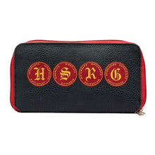 Load image into Gallery viewer, Harry Potter Hogwarts Zip Around Black Purse