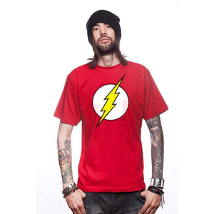 DC Comics The Flash Emblem Red Crew Neck T-Shirt