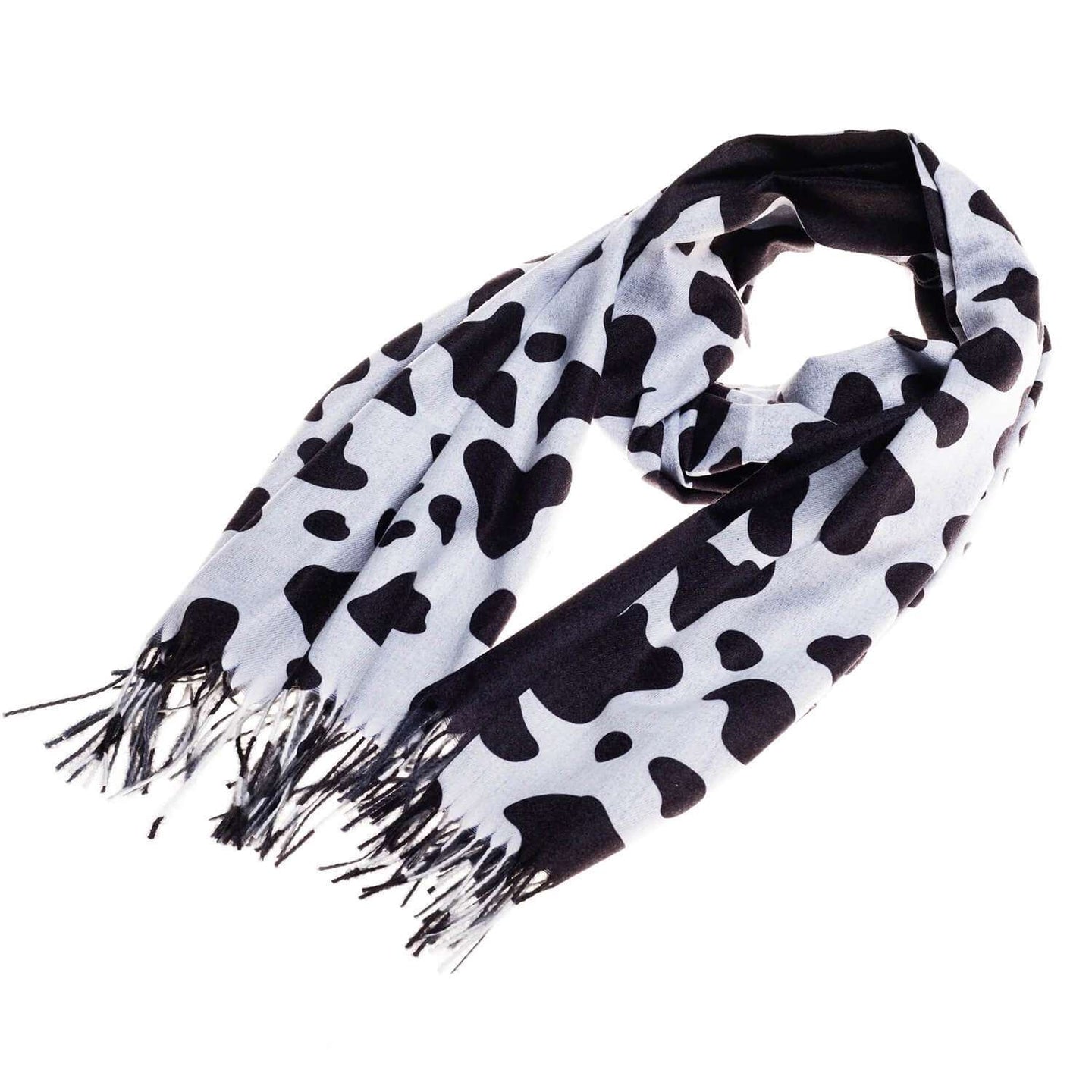 Signare Chic Collection Cow Print Art Pashmina