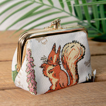 Load image into Gallery viewer, Signare Beatrix Potter Squirrel Nutkin Tapestry Frame Purse
