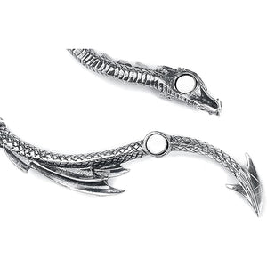 Alchemy Gothic Dragons Lure Pewter Pendant