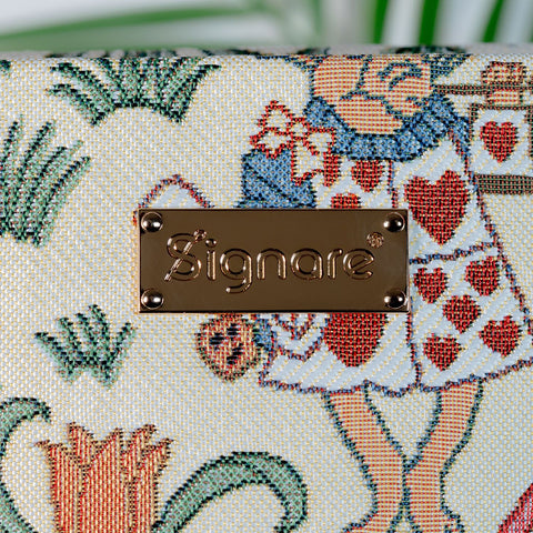 Signare Alice in Wonderland Tapestry Cross Body Bag
