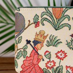 Signare Alice in Wonderland Tapestry Wristlet Bag