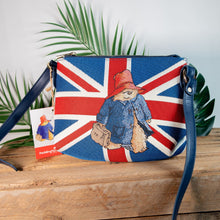 Load image into Gallery viewer, Signare Paddington Bear Union Jack Tapestry Cross Body Bag