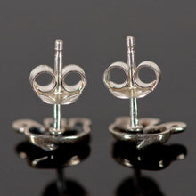 Load image into Gallery viewer, Sterling Silver Elephant Stud Earrings