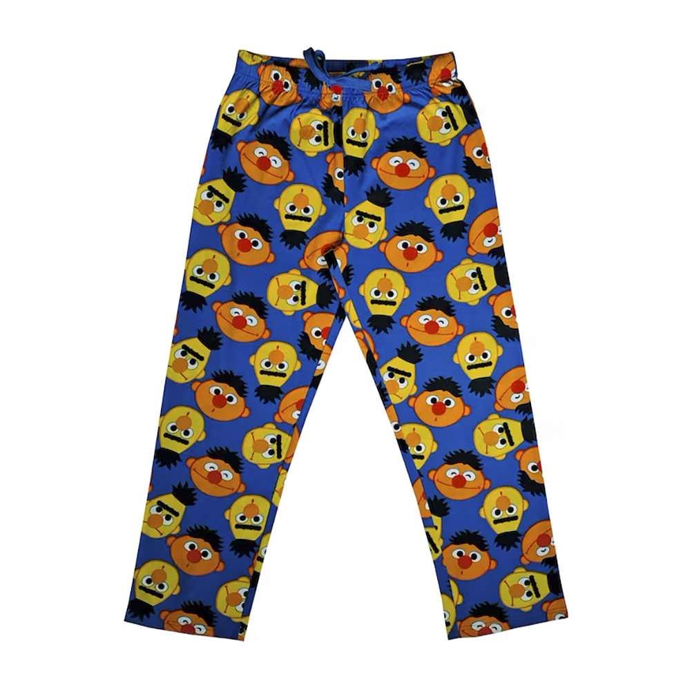 Sesame Street Bert and Ernie Blue Lounge Pants
