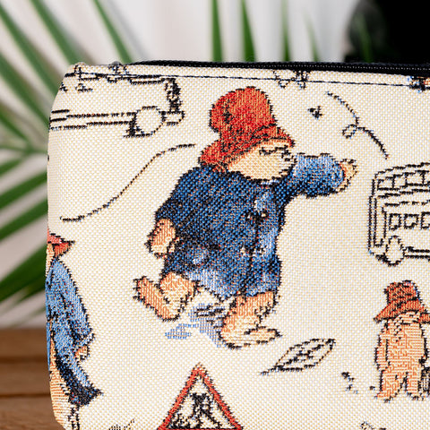 Paddington Bear Tapestry Wristlet Bag