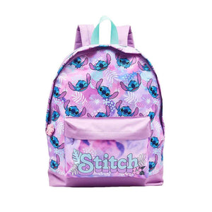 Children's Disney Stitch Floral Lilac Roxy Backpack