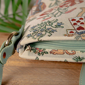 Signare Alice in Wonderland Tapestry Cross Body Bag