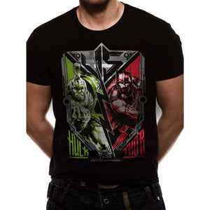 Marvel Thor Ragnarok Hulk VS Thor Design T-Shirt