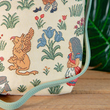 Load image into Gallery viewer, Signare Alice in Wonderland Tapestry Sling Bag