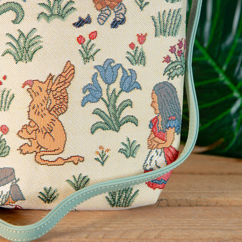 Signare Alice in Wonderland Tapestry Sling Bag