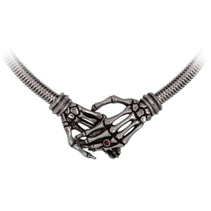 Alchemy Gothic Take Me With You Pewter Necklace