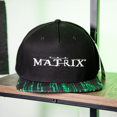 The Matrix Classic Logo Snapback Cap