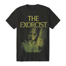 Load image into Gallery viewer, The Exorcist Regan Possession Black Crew Neck T-Shirt