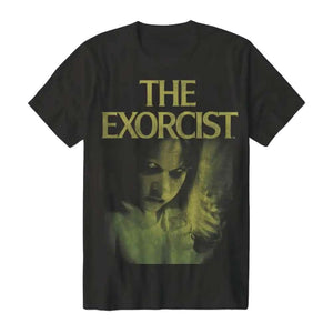 The Exorcist Regan Possession Black Crew Neck T-Shirt