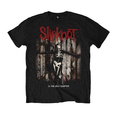 Slipknot .5: The Gray Chapter Album Black T-Shirt.
