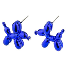 Load image into Gallery viewer, Children&#39;s Balloon Dog Stud Earrings.