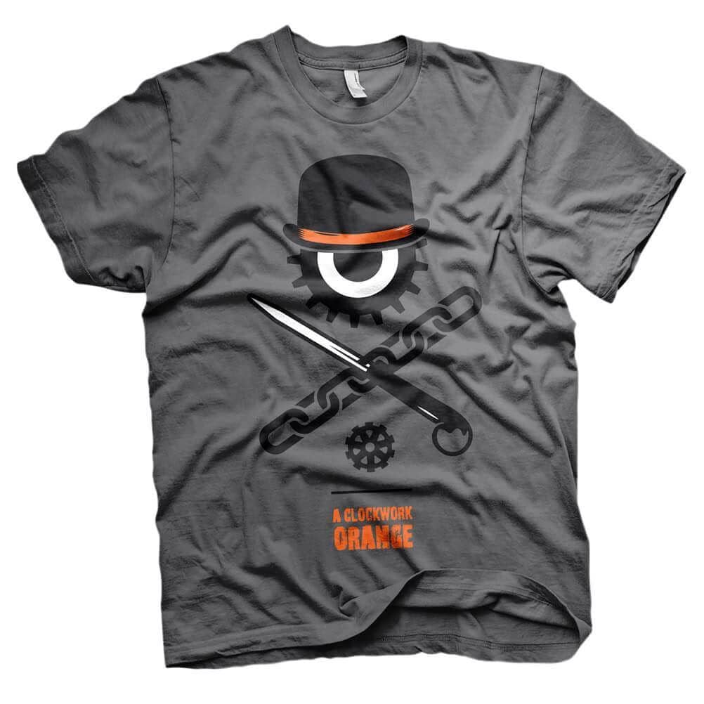 Clockwork Orange Bowler Eye Loose Fit T-Shirt.