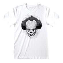 Load image into Gallery viewer, Men&#39;s IT Chapter 2 Pennywise Face White T-Shirt