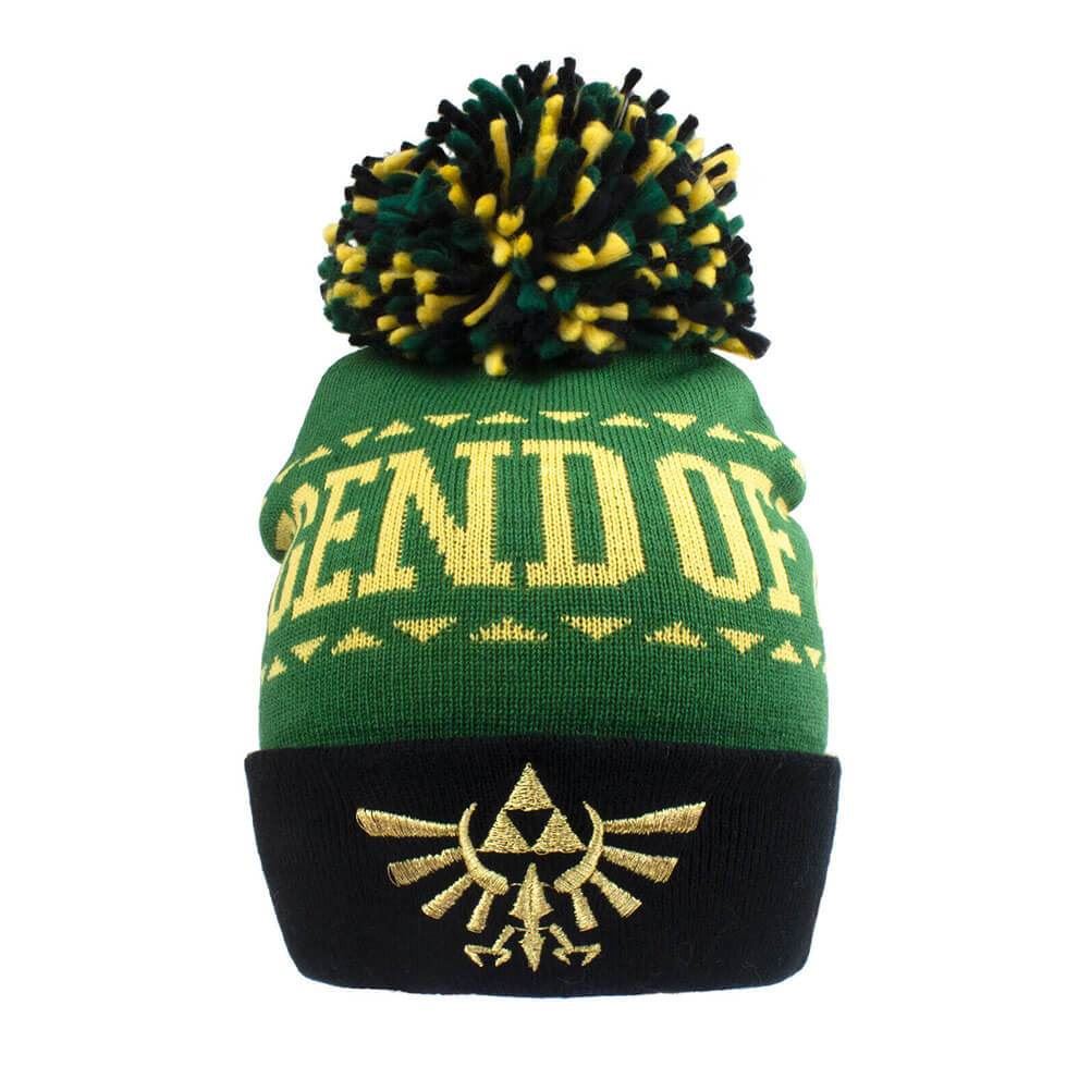 The Legend of Zelda Hyrule Knitted Bobble Hat.