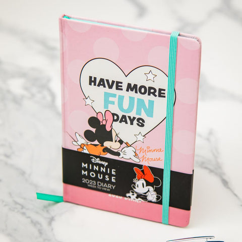 Disney Minnie Mouse Pink 2023 Diary