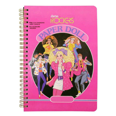 Barbie x Cakeworthy Barbie Rockers Pink Wiro A5 Notebook