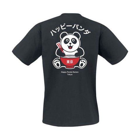 TORC Panda Black Crew Neck T-Shirt.