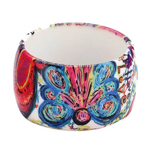 Load image into Gallery viewer, Tattoo Effect Resin Bangle.