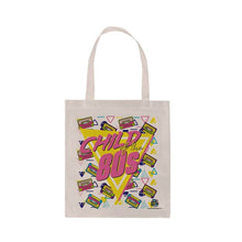 Load image into Gallery viewer, Retro Child of the 80&#39;s Canvas Tote Bag.