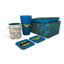 Load image into Gallery viewer, DC Comics Justice League Icons Drinkware Gift Set.