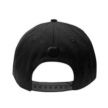 Load image into Gallery viewer, The Beatles Embroidered Logo Black Snapback Cap