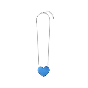 5cm Acrylic Heart Necklace with 45cm Chain