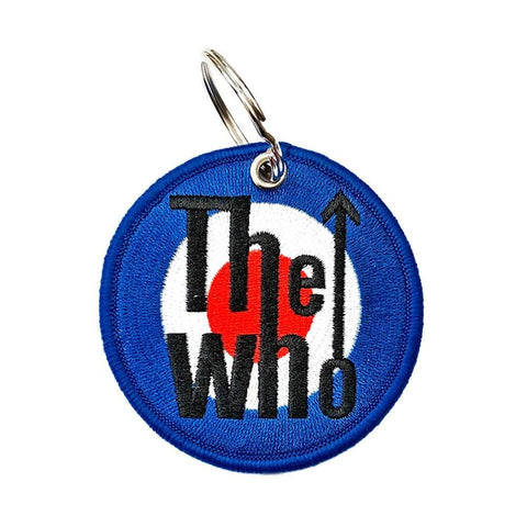 The Who Target Logo Double Sided Patch Keyring.