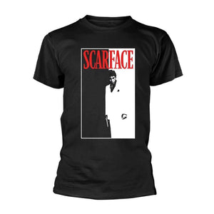 Scarface Movie Poster Black Crew Neck T-Shirt