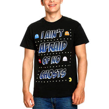 Load image into Gallery viewer, Pac-Man Ain&#39;t Afraid of No Ghosts T-Shirt.