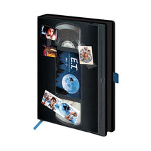 Load image into Gallery viewer, E.T The Extra-Terrestrial VHS Style A5 Premium Notebook.