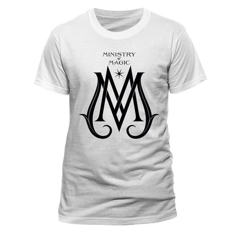 Men's Crimes of Grindelwald Ministry Deco Logo T-Shirt.