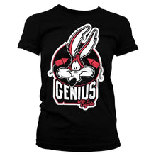 Load image into Gallery viewer, Women&#39;s Looney Tunes Wile E. Coyote Genius Fitted T-Shirt.