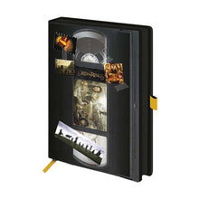 Load image into Gallery viewer, The Lord of the Rings VHS Style Premium A5 Notebook