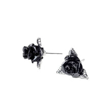 Load image into Gallery viewer, Alchemy Gothic Ring O&#39; Roses Stud Earrings.
