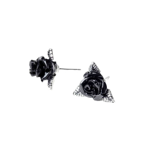 Alchemy Gothic Ring O' Roses Stud Earrings.