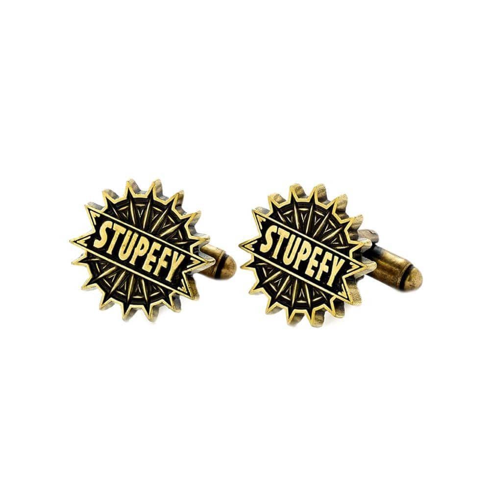 Fantastic Beasts and Where to Find Them Stupefy Cufflinks.