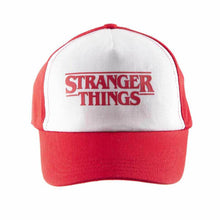 Load image into Gallery viewer, Stranger Things Logo Baseball Cap.