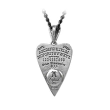 Load image into Gallery viewer, Alchemy Gothic Ouija Planchette Pewter Pendant.
