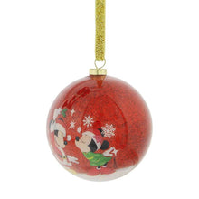 Load image into Gallery viewer, Disney Mickey and Minnie Mouse Christmas Baubles (Set of 7).