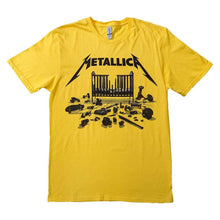 Load image into Gallery viewer, Metallica 72 Seasons Simplified Cover Yellow T-Shirt
