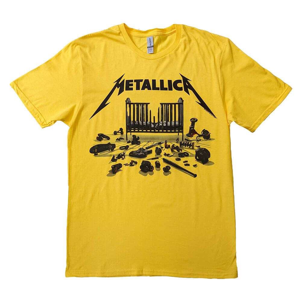 Metallica 72 Seasons Simplified Cover Yellow T-Shirt