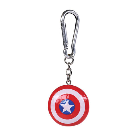 Marvel Captain America Shield 3D Keyring.