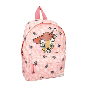 Children's Disney Bambi We Meet Again Pink Peach Backpack